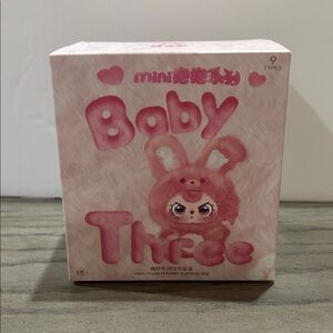 Baby Three Mini Hug Series Vinyl Plush Pendant Blind Box